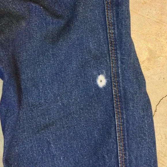 Vintage Jordache Jeans Unhemmed Long 24x33 Straight Horsehead Made USA 80s - Picture 10 of 13